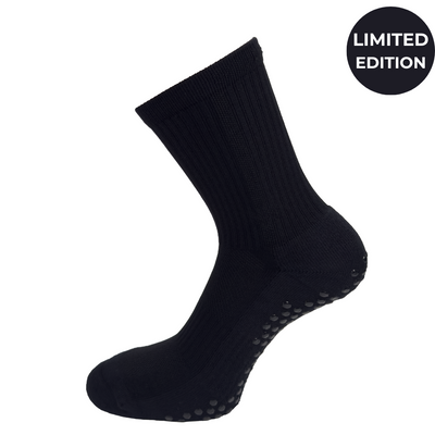Grip Socks - GripFit - All Black
